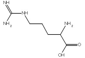 DL-Arginine structure, CAS 7200-25-1