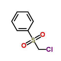 Chloromethyl phenyl sulfone structure, CAS 7205-98-3
