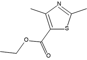 Ethyl 2,4-dimethylthiazole-5-carboxylate structure, CAS 7210-77-7