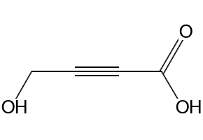 4-Hydroxybut-2-ynoic acid structure, CAS 7218-52-2