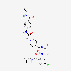 N'-Boc-L-2,4-diaminobutyric acid methyl ester hydrochloride structure, CAS 3350-15-0