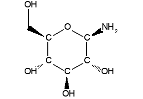 beta-D-Glucopyranosylamine structure, CAS 7284-37-9
