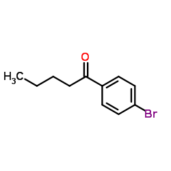 4'-Bromovalerophenone structure, CAS 7295-44-5