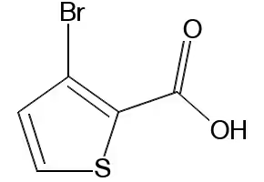 3-Bromothiophene-2-carboxylic acid structure, CAS 7311-64-0
