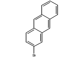 2-Bromoanthracene structure, CAS 7321-27-9