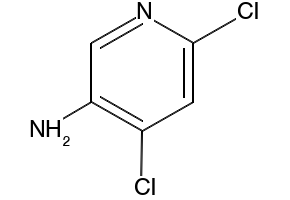 5-Amino-2,4-dichloropyridine structure, CAS 7321-93-9