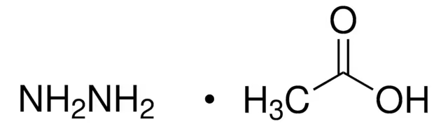 Hydrazine acetate structure, CAS 7335-65-1