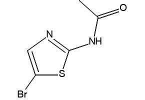 2-Acetamido-5-bromo-1,3-thiazole structure, CAS 7336-54-1
