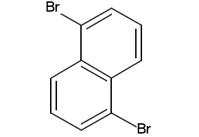1,5-Dibromonaphthalene structure, CAS 7351-74-8