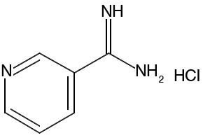 3-Amidinopyridine hydrochloride structure, CAS 7356-60-7