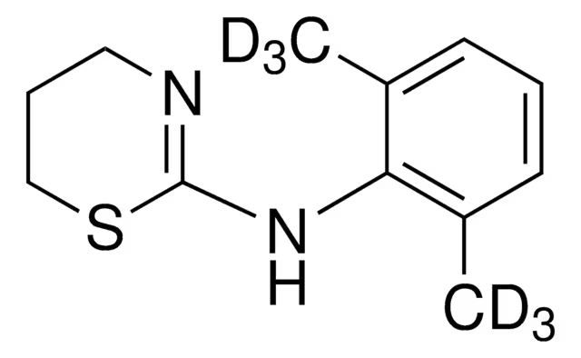 Xylazine structure, CAS 7361-61-7