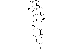 Ursolic acid acetate structure, CAS 7372-30-7