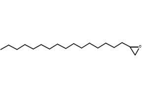 1,2-Epoxyoctadecane structure, CAS 7390-81-0
