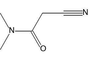 N,N-Dimethylcyanoacetamide structure, CAS 7391-40-4