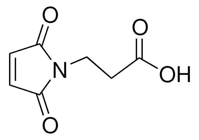 3-Maleimidopropionic acid structure, CAS 7423-55-4