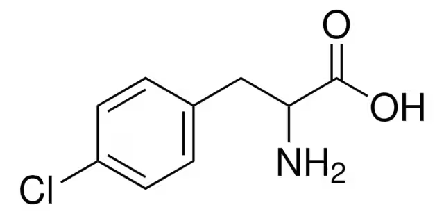 DL-4-Chlorophenylalanine structure, CAS 7424-00-2