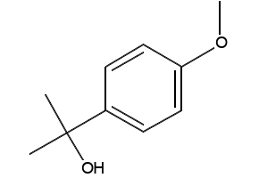 2-(4-Methoxyphenyl)propan-2-ol structure, CAS 7428-99-1