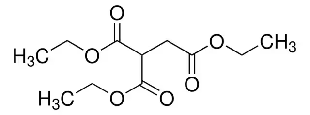 Triethyl 1,1,2-ethanetricarboxylate structure, CAS 7459-46-3