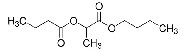 Butyl butyryllactate structure, CAS 7492-70-8