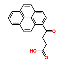 4-Oxo-4-pyren-1-ylbutyric acid structure, CAS 7499-60-7