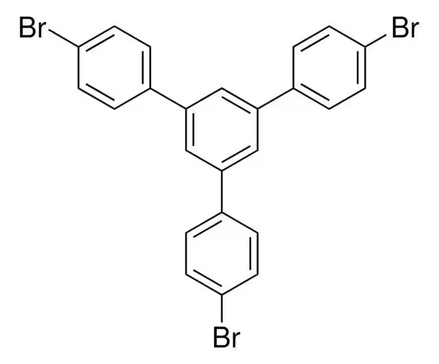 1,3,5-Tris(4-bromophenyl)benzene structure, CAS 7511-49-1