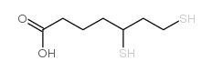 (+/-)-Dihydrolipoic acid structure, CAS 7516-48-5
