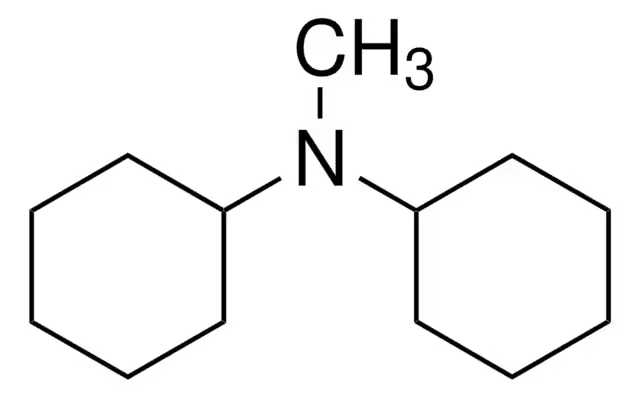 N,N-Dicyclohexylmethylamine structure, CAS 7560-83-0
