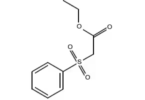 Ethyl 2-(phenylsulfonyl)acetate structure, CAS 7605-30-3