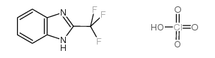 2-(Trifluoromethyl)benzimidazole perchlorate structure, CAS 7609-11-2