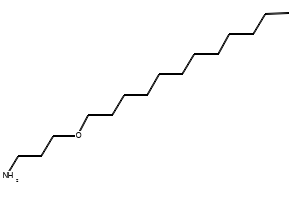 3-Lauryloxypropyl-1-amine structure, CAS 7617-74-5