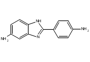 2-(4-Aminophenyl)-1H-benzimidazol-5-amine structure, CAS 7621-86-5