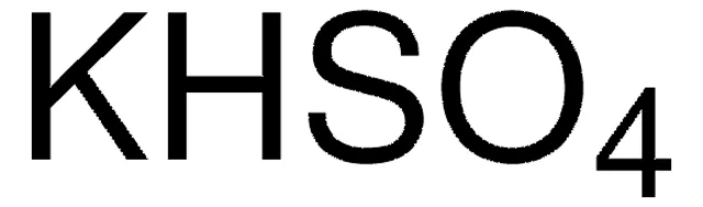 Potassium bisulfate structure, CAS 7646-93-7