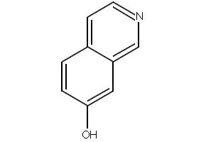 7-Hydroxyisoquinoline structure, CAS 7651-83-4