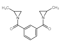 1,1'-Isophthaloyl bis[2-methylaziridine] structure, CAS 7652-64-4