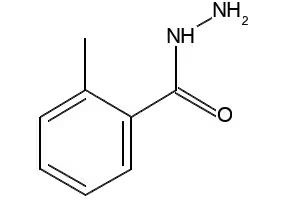 o-Toluic hydrazide structure, CAS 7658-80-2