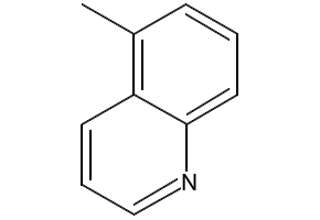 5-Methylquinoline structure, CAS 7661-55-4