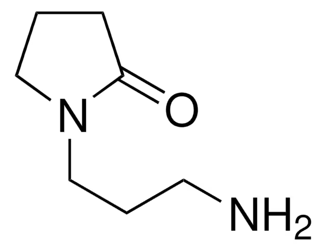 1-(3-Aminopropyl)-2-pyrrolidinone structure, CAS 7663-77-6