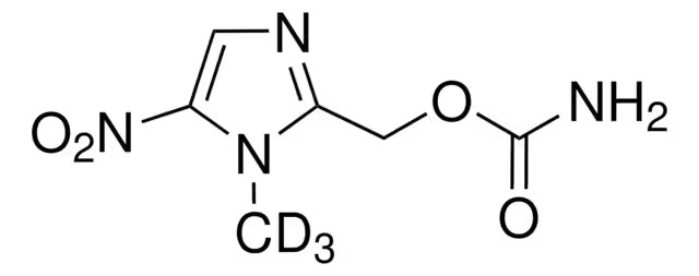 Ronidazole structure, CAS 7681-76-7