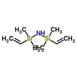 1,3-Divinyltetramethyldisilazane structure, CAS 7691-02-3