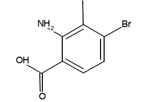 4-Bromo-3-methylbenzoic acid structure, CAS 7697-28-1