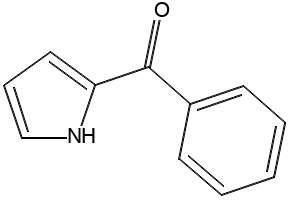 2-Benzoylpyrrole structure, CAS 7697-46-3