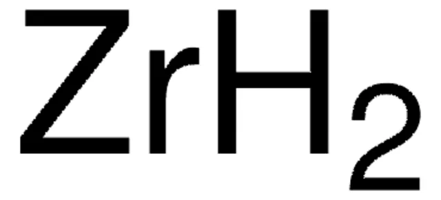 Zirconium dihydride structure, CAS 7704-99-6