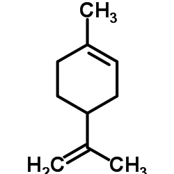 (+/-)-1-Methyl-4-(1-methylvinyl)cyclohexene structure, CAS 7705-14-8