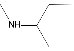 N-Methyl-2-butylamine structure, CAS 7713-69-1
