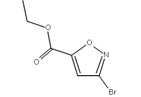 Ethyl 3-bromoisoxazole-5-carboxylate structure, CAS 105174-97-8