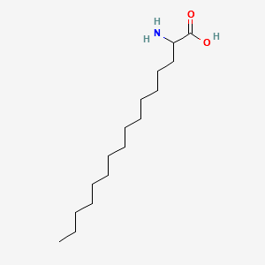 2-Aminohexadecanoic acid structure, CAS 7769-79-1