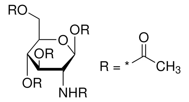 2-Acetamido-1,3,4,6-tetra-O-acetyl-2-deoxy-beta-D-glucopyranose structure, CAS 7772-79-4