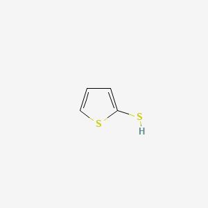 Thiophenethiol structure, CAS 7774-74-5