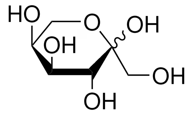 L-Fructose structure, CAS 7776-48-9