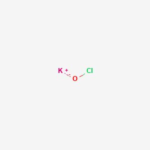 Potassium hypochlorite structure, CAS 7778-66-7